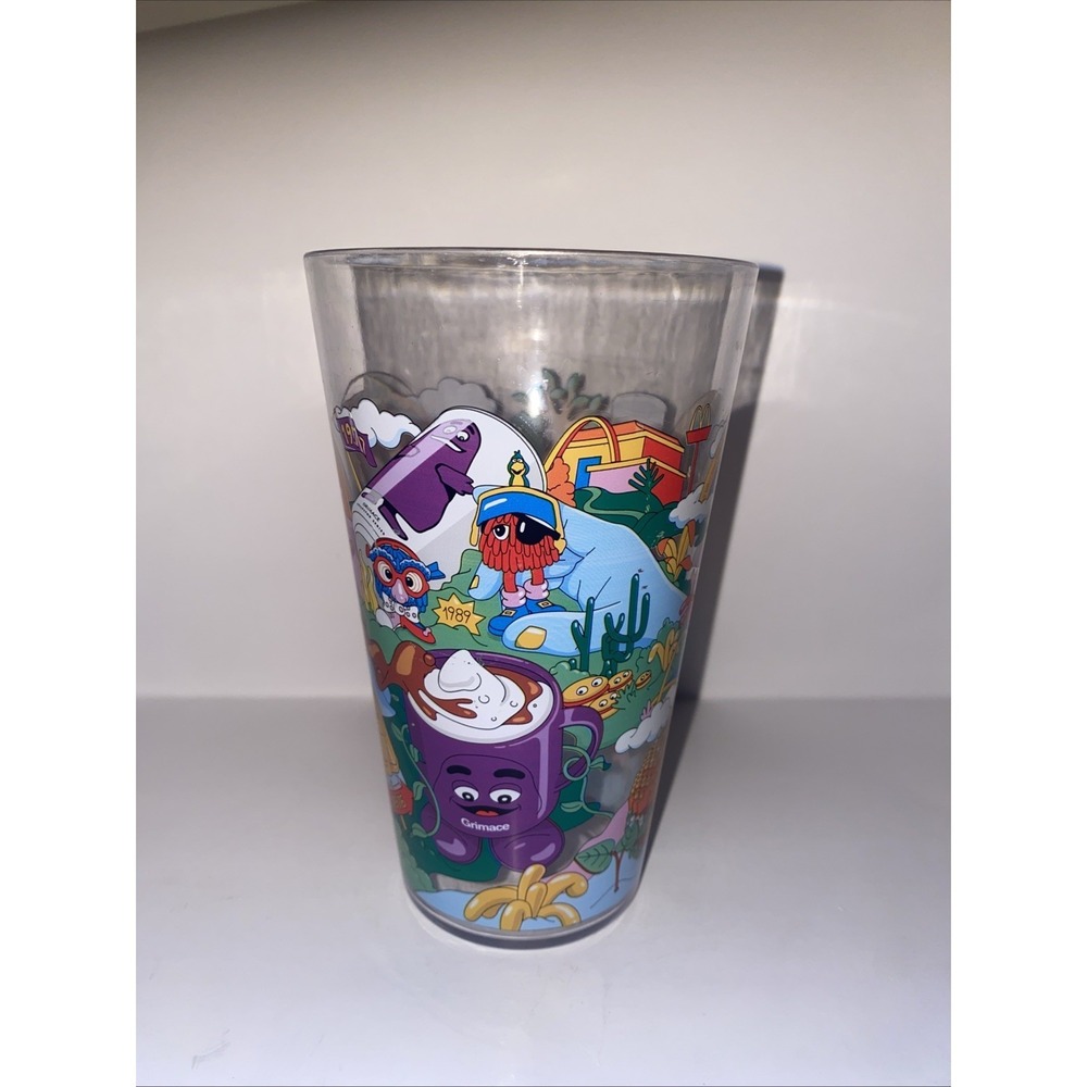 McDonald's 2024 Collectors Cup Grimace Keepsakes